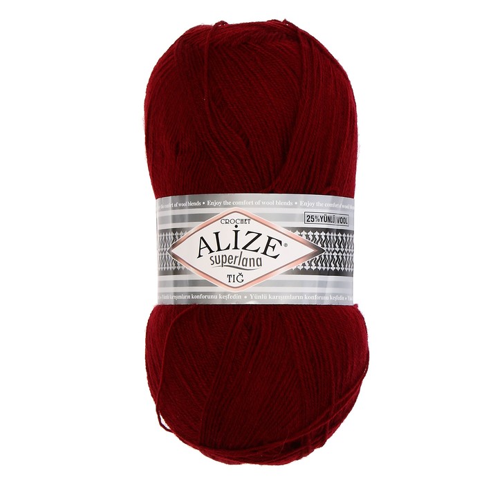 ����� ALIZE SuperLana Tic 100�.570�.75%��.25%���.  57 ��������