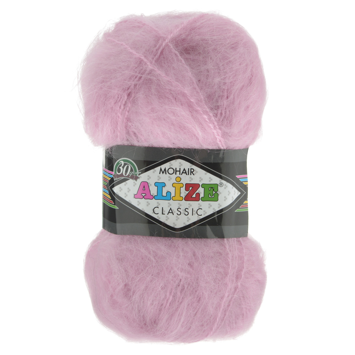 ����� ALIZE 'Mohair classic new' 100��. 200� (25%�����, 24%������, 51%�����) 169 ����