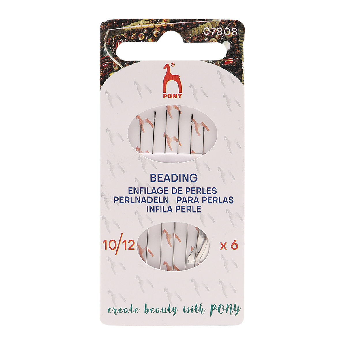 ���� ������ ��� ������ � ��������������� Beading �10-12, 6��, PONY 07808