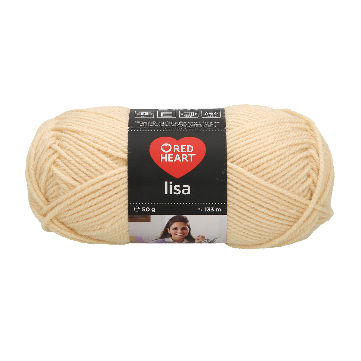 ����� Red Heart Lisa 50�� 133� (100% �����) 06969 �����������