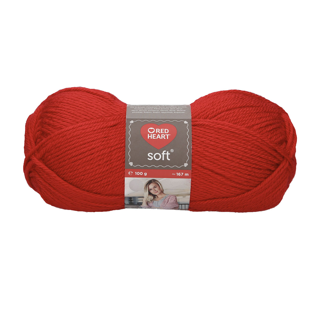 ����� Red Heart Soft 100�� 167� (100% �����) 09925 �������