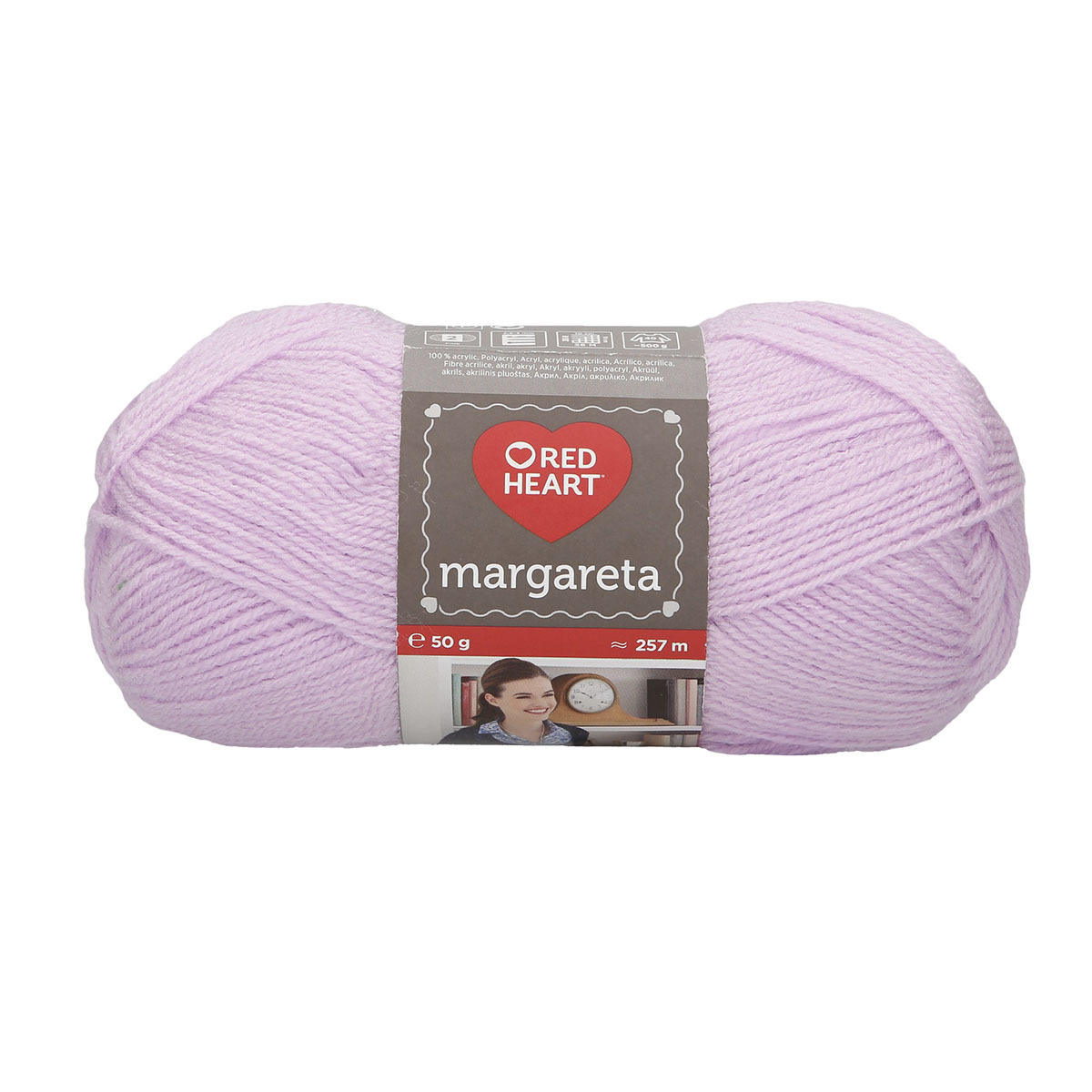 ����� Red Heart Margareta 50�� 257� (100% �����) 01201 ��.-���������