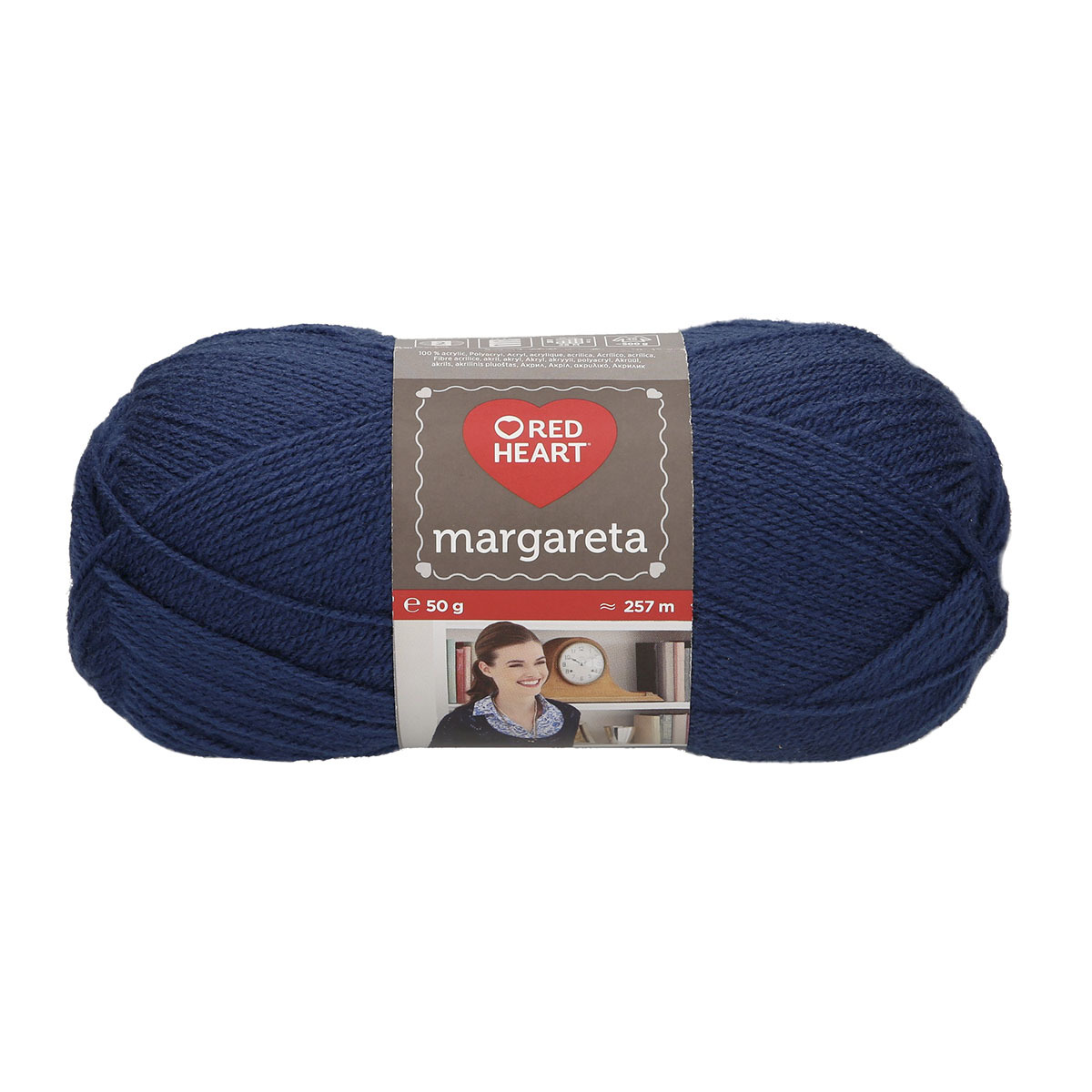 ����� Red Heart Margareta 50�� 257� (100% �����) 01199 �����
