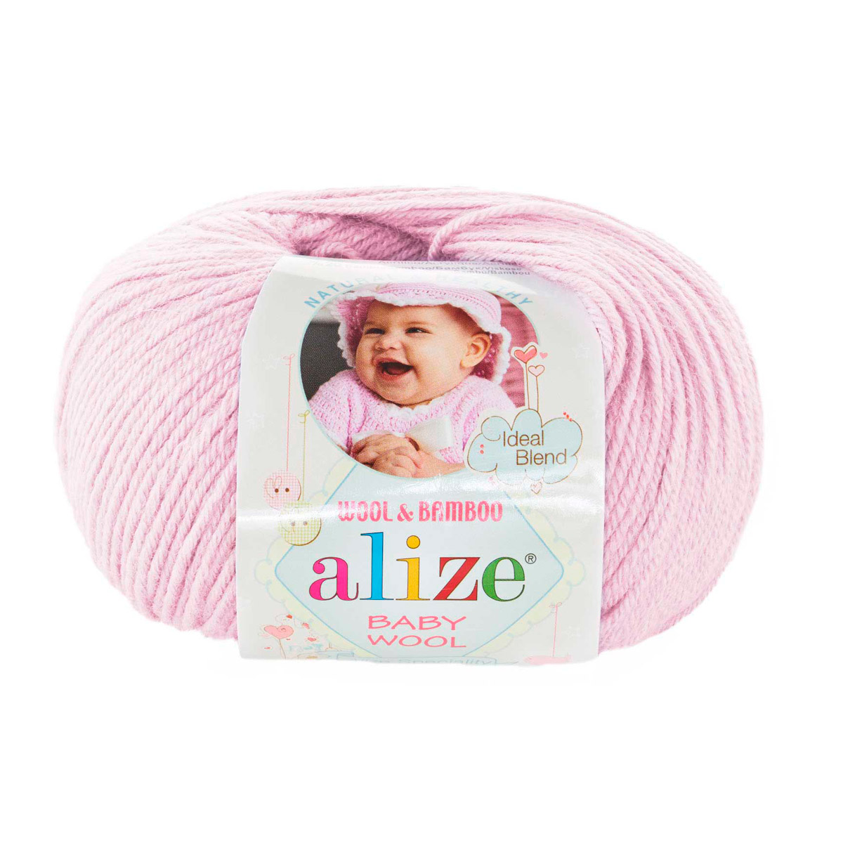 ����� ALIZE Baby wool 50��. 175�. (20%������, 40%������, 40%�����) 275 ��������� �����